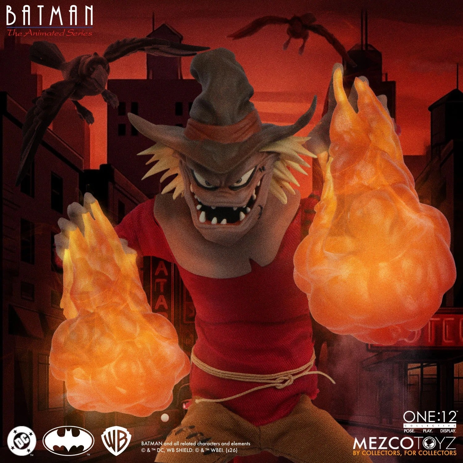 Batman: The Animated Series: Scarecrow: One:12 Collective: Action Figure - Mezco Action Figures