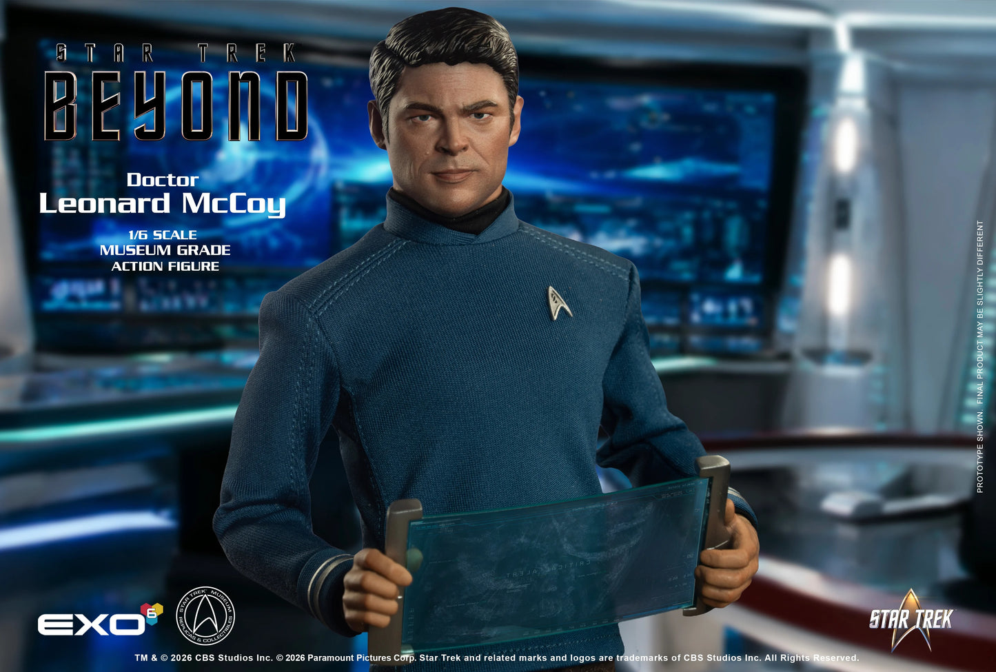 Star Trek: Beyond: Dr. McCoy 1/6 Scale Action Figure