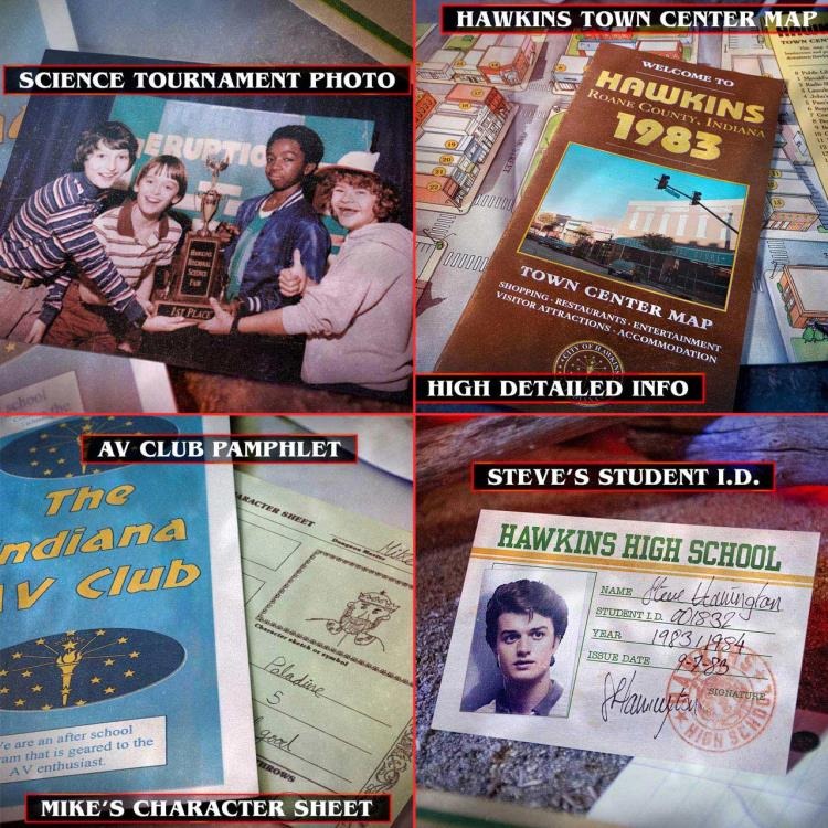 Stranger Things: Vecna´s Curse: Hawkins Memories Kit: Limited Edition - Doctor Collector Collectibles