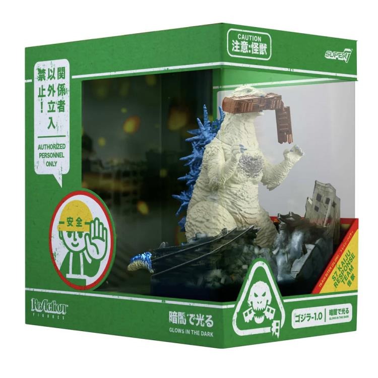 Godzilla Toho ReAction Action Figure Minus One (Train Biter - Glow) 15 cm - Super7 Action Figures