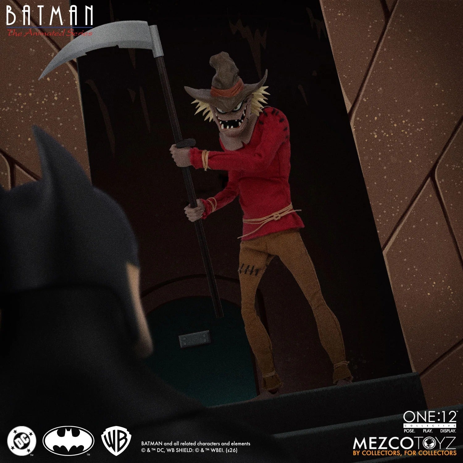 Batman: The Animated Series: Scarecrow: One:12 Collective: Action Figure - Mezco Action Figures