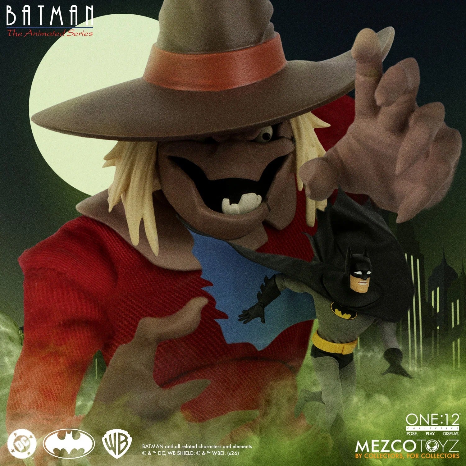 Batman: The Animated Series: Scarecrow: One:12 Collective: Action Figure - Mezco Action Figures