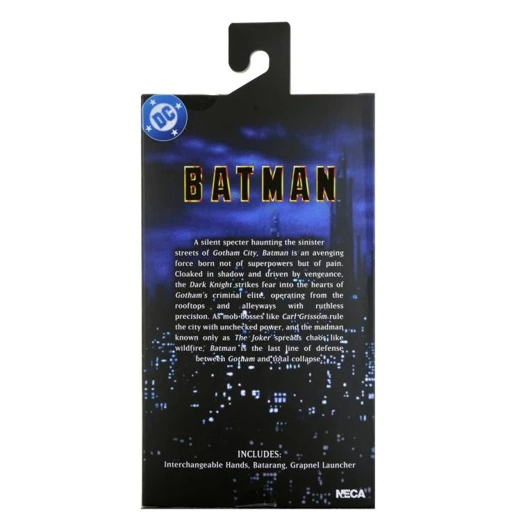 Batman (1989): Batman (Michael Keaton): 8" Clothed Action Figure - Neca Action Figures