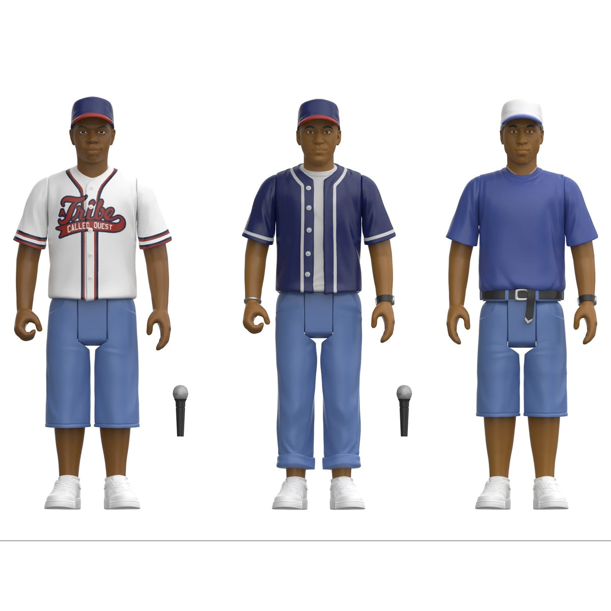 A Tribe Called Quest ReAction Action Figures 3-Pack The Low End Theory - Super7 Action Figures