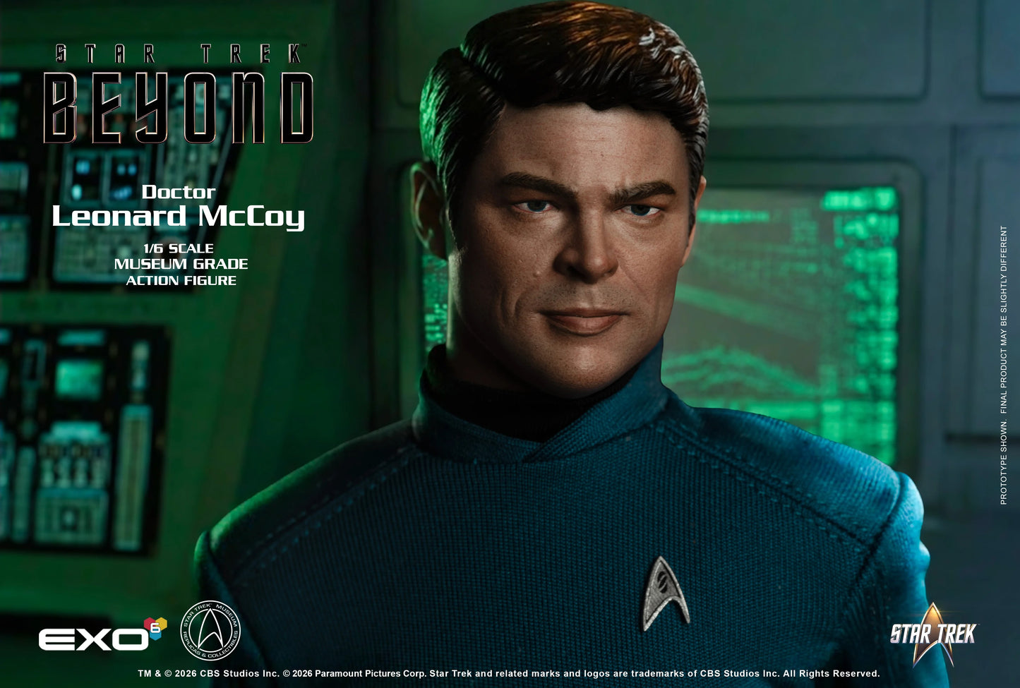 Star Trek: Beyond: Dr. McCoy 1/6 Scale Action Figure