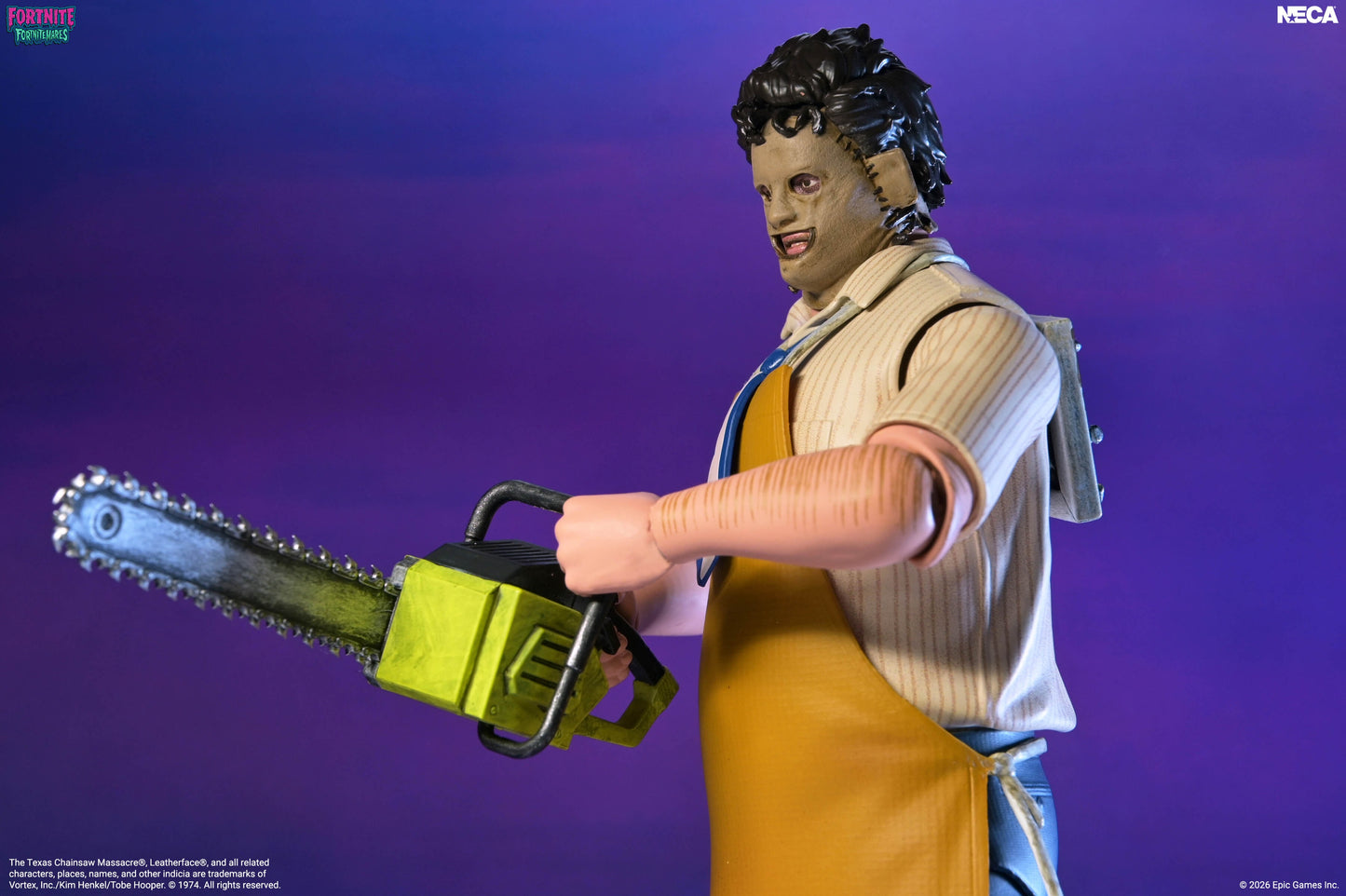 Fortnite x Texas Chainsaw Massacre: Fortnitemares: Leatherface: Action Figure - Neca Action Figures
