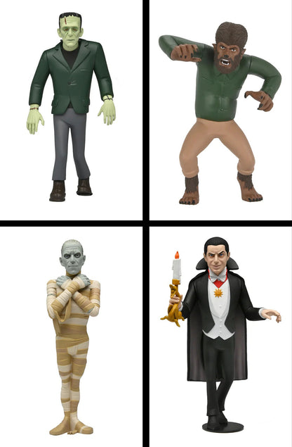 Toony Terrors: Series 10: Universal Monsters: Full Set of 4