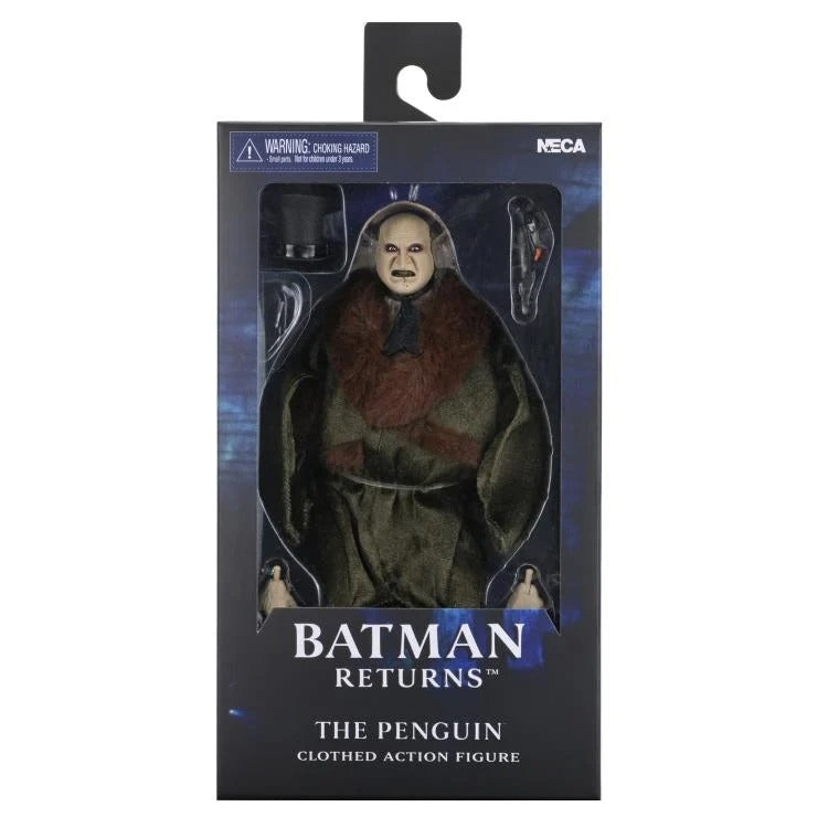 Batman Returns: Penguin (Danny Devito): 8" Clothed Action Figure - Neca Action Figures