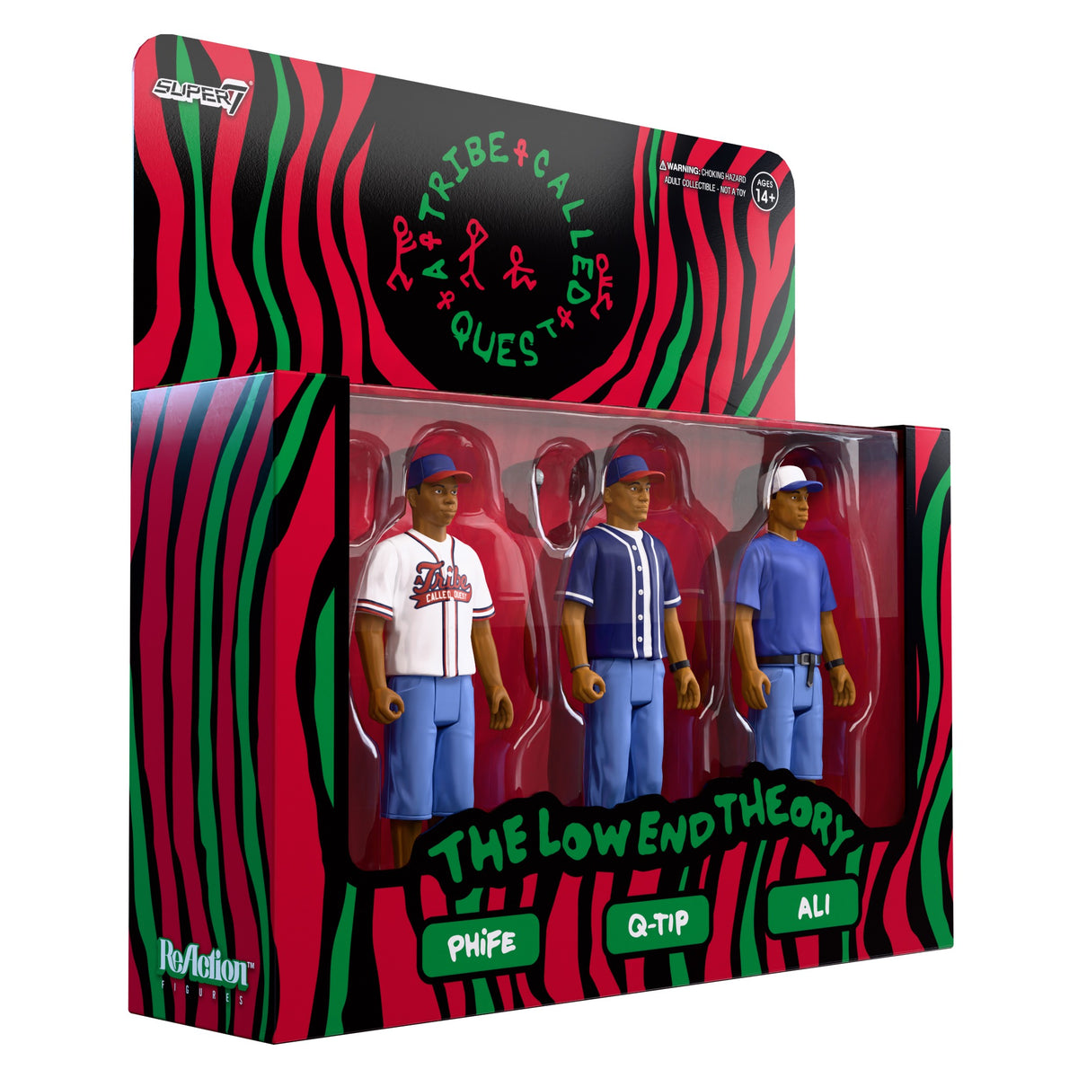 A Tribe Called Quest ReAction Action Figures 3-Pack The Low End Theory