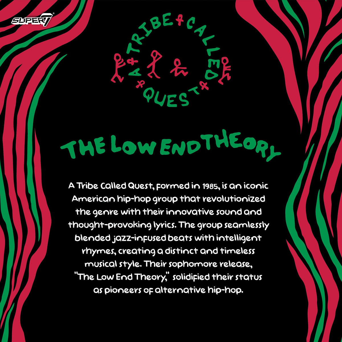 A Tribe Called Quest ReAction Action Figures 3-Pack The Low End Theory