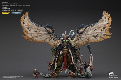 Warhammer 40k Action Figure 1/18 Mortarion Daemon Primarch of Nurgle with Ancient weapons The Lantern and Silence 21 cm - Joy Toy Action Figures