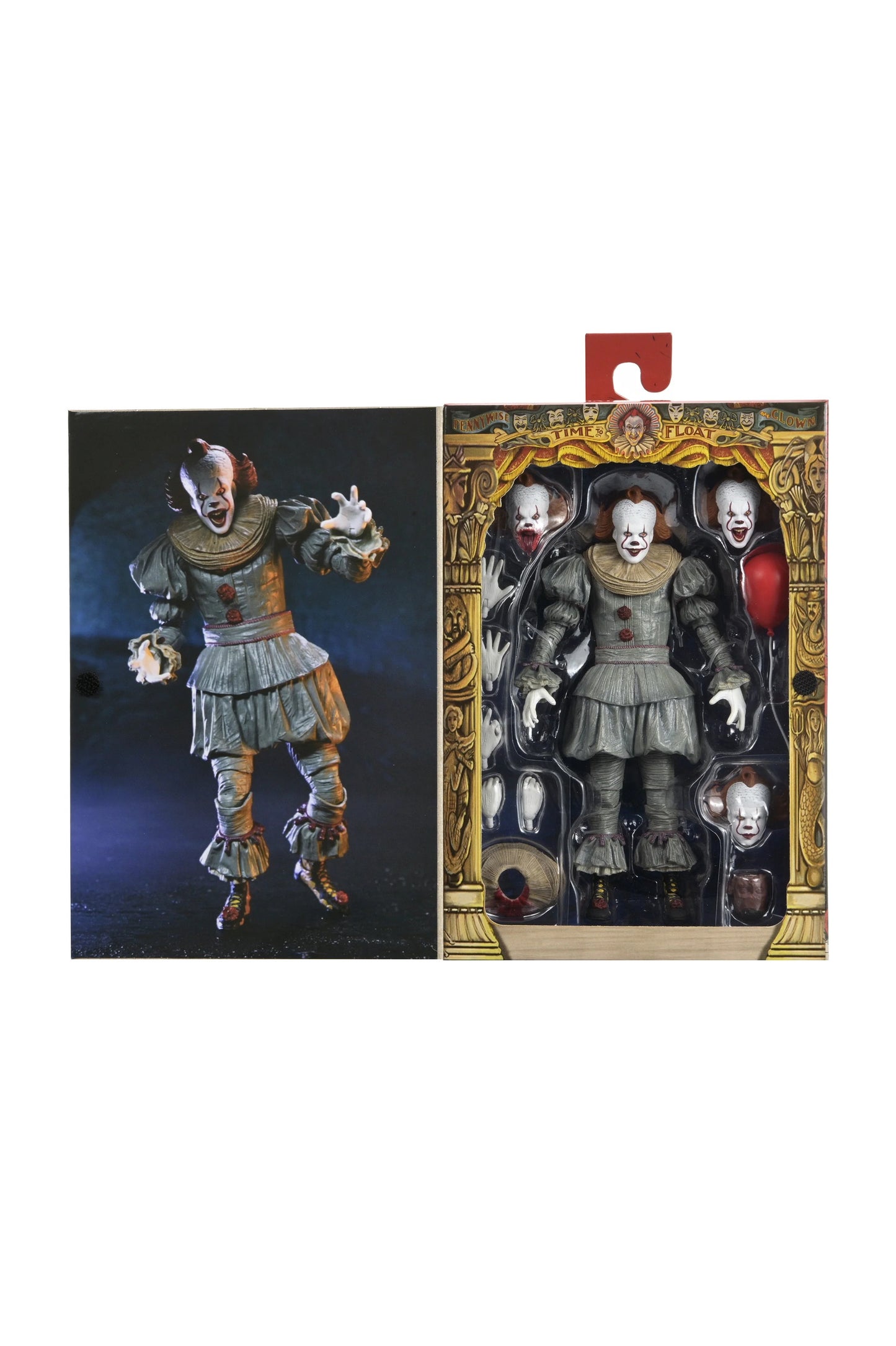 IT: Welcome to Derry: Pennywise: Ultimate 7 Inch: Action Figure - Neca Action Figures