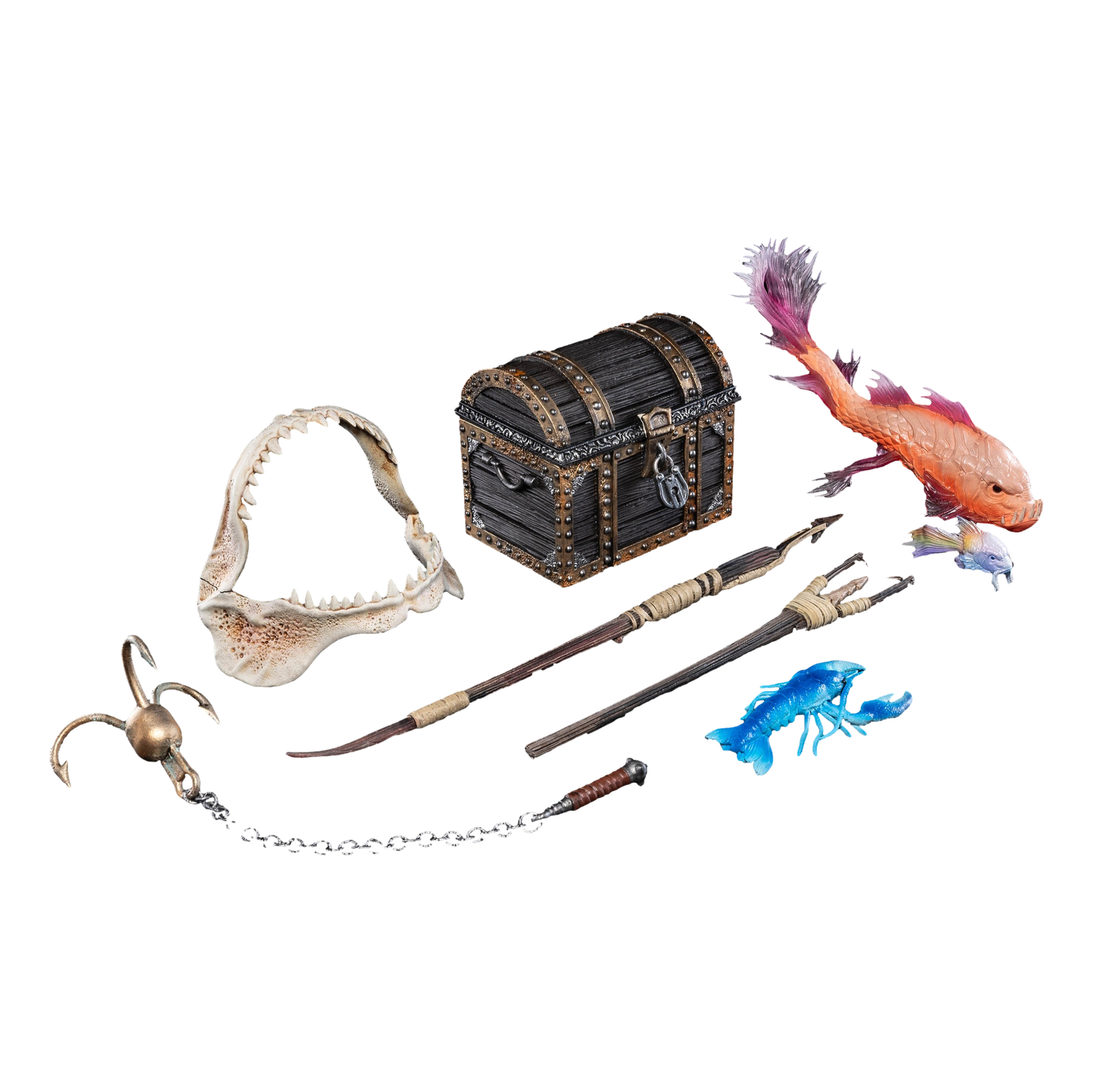 Mythic Legions: Dawns of Discovery Action Figure Accessory Ports of Mythoss - Four Horsemen Toy Design Action Figure: Accessories