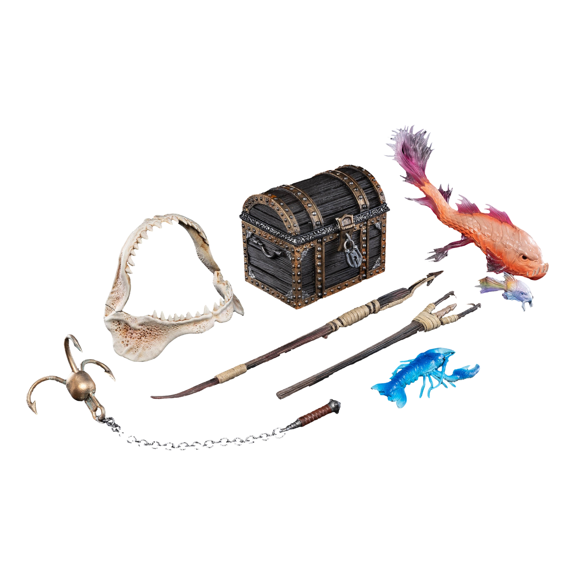 Mythic Legions: Dawns of Discovery Action Figure Accessory Ports of Mythoss - Four Horsemen Toy Design Action Figure: Accessories