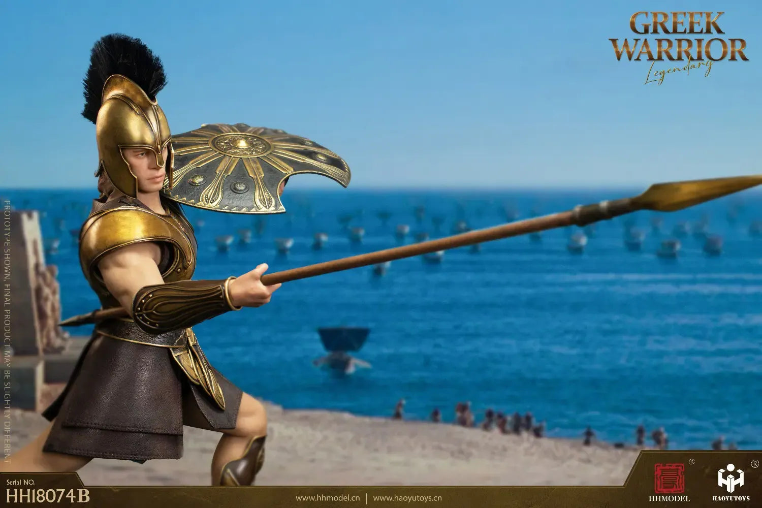 Empire Legion: Greek Legendary Warrior: 1/6 Action Figure HH18074B - Haoyu Toys Action Figures