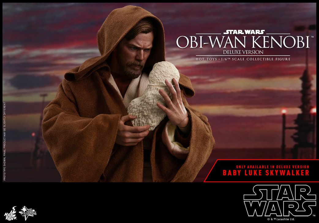 Obi-Wan Kenobi: Deluxe: STAR WARS III: Revenge Of The Sith: Hot Toys-Hot Toys