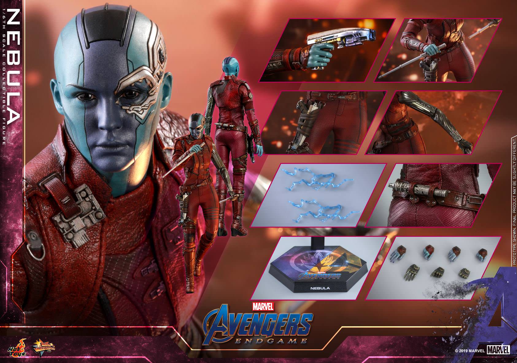 Nebula: Avengers: End Game: MMS534: Hot Toys-Hot Toys