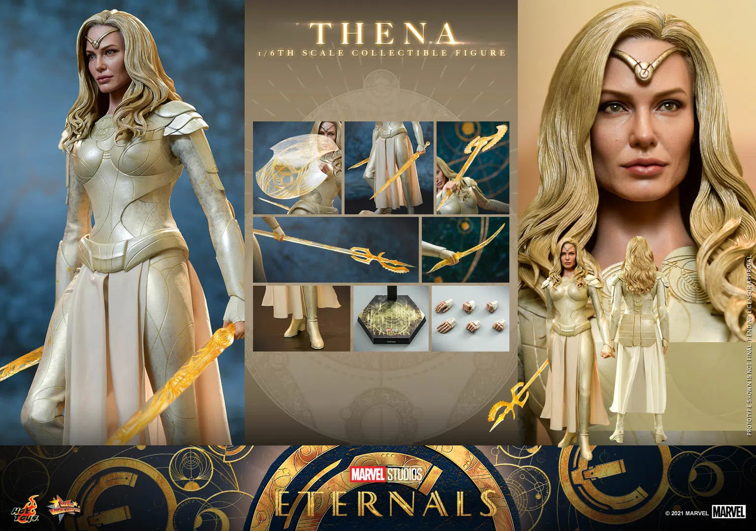 Thena: Eternals: Marvel: MMS628: Hot Toys
