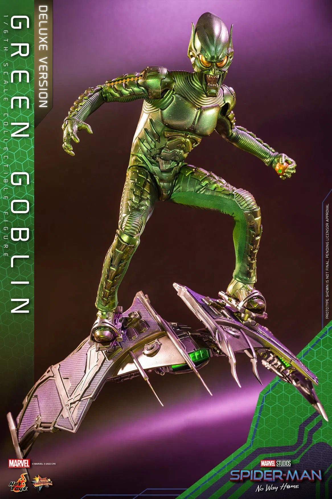 Green Goblin: Spider-Man: No Way Home: MMS631: Marvel: Deluxe: Hot Toys
