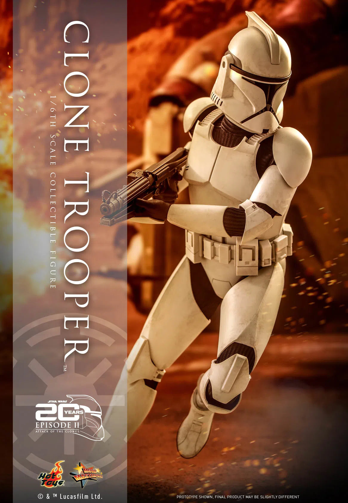 Clone Trooper: Star Wars: Attack Of The Clones: MMS647: Hot Toys