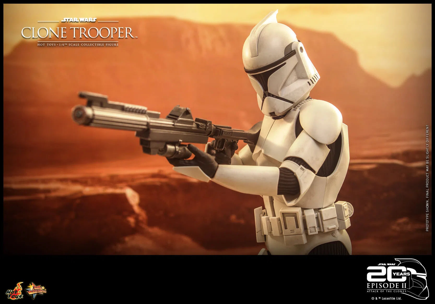 Clone Trooper: Star Wars: Attack Of The Clones: MMS647: Hot Toys