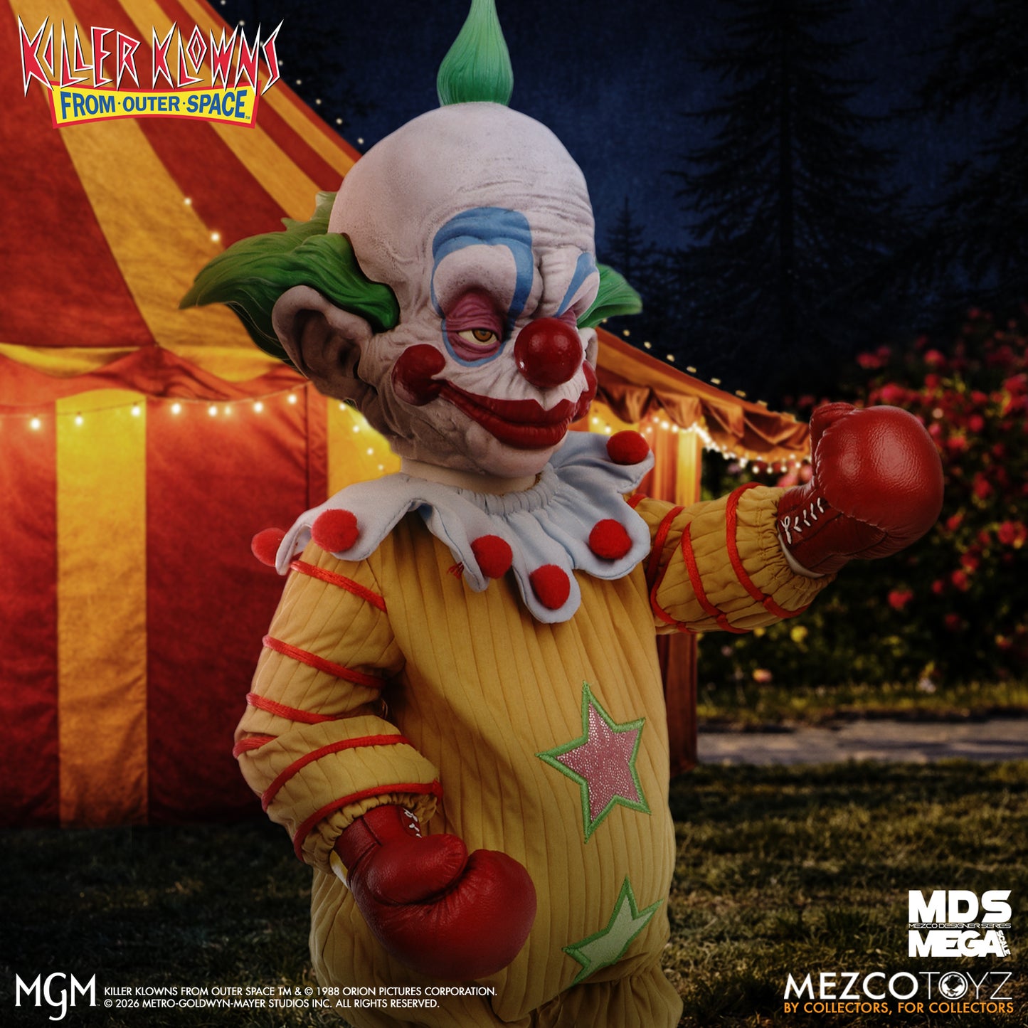 Killer Klowns From Outer Space: Shorty: 15" MDS Mega Scale Figure With Sound - Mezco Action Figures