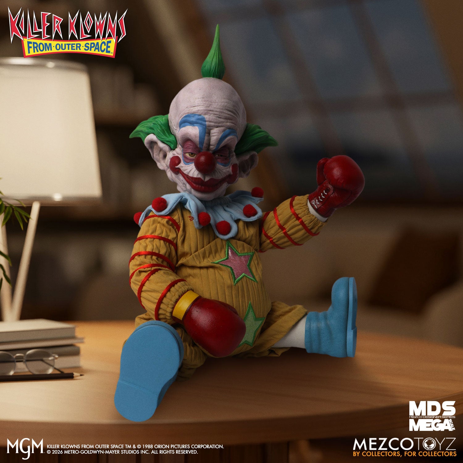 Killer Klowns From Outer Space: Shorty: 15" MDS Mega Scale Figure With Sound - Mezco Action Figures