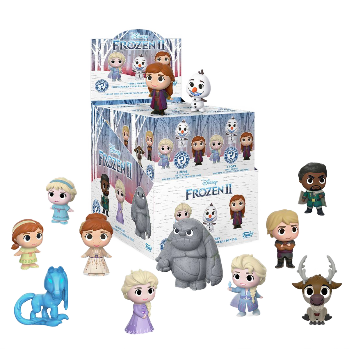 Frozen II Mystery Mini Figures 5 cm Display (12) - Funko Blind Boxes, Mini Figures & Capsule Toys