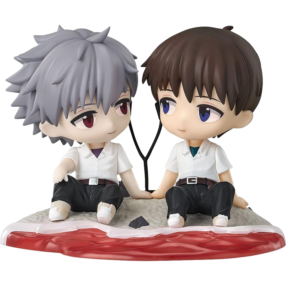 Rebuild of Evangelion Chibi Figure Shinji Ikari & Kaworu Nagisa - Good Smile Company Mini Figures