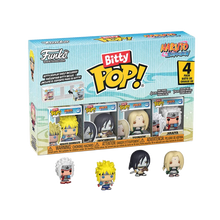 Naruto Shippuden Bitty POP! Vinyl Figure 4-Pack Team 2 2,5 cm - Funko Mini Figures, Pop! Figures