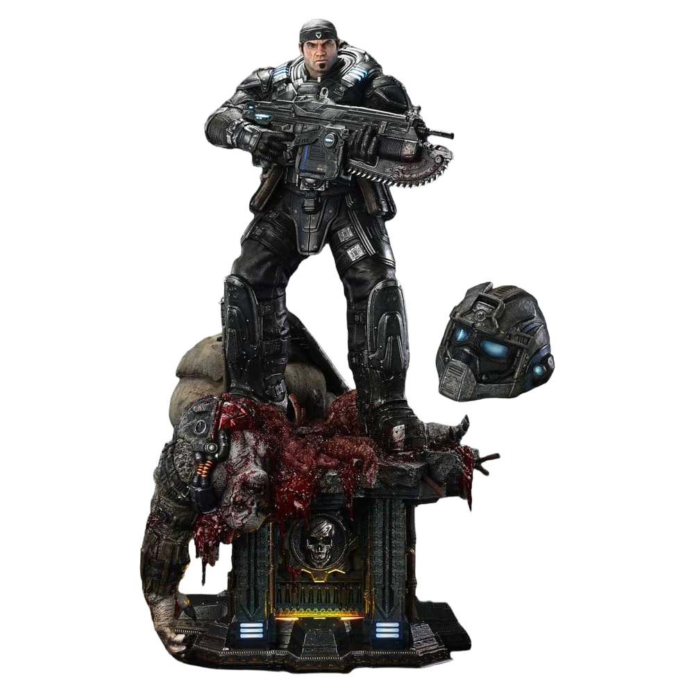 Gears of War: Reloaded Real Elite Masterline Series Statue 1/3 Marcus Fenix Ultimate Bonus Version 97 cm - Prime 1 Studio Statues & Busts