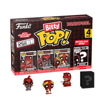 Deadpool Bitty POP! Vinyl Figure 4-Pack Dinopool 2,5 cm - Funko Mini Figures, Pop! Figures
