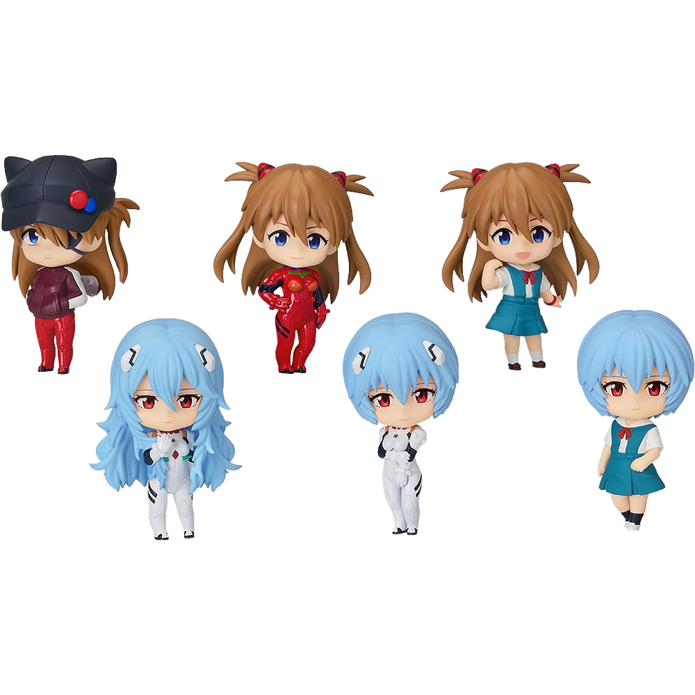 Rebuild of Evangelion Nendoroid Action Figure Surprise Collection Assortment (6) 7 cm - Good Smile Company Action Figures
