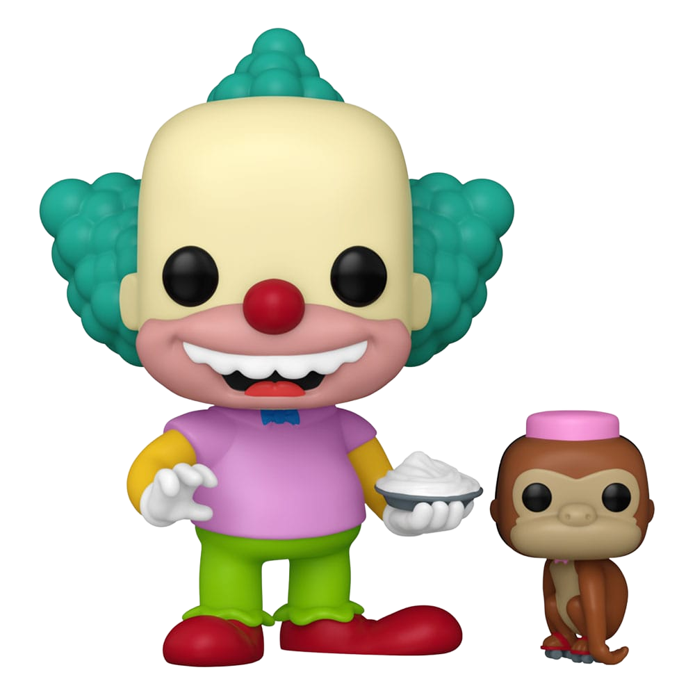 Simpsons POP&Buddy TV Vinyl Figure Krusty&Tenny - Funko Pop! Figures
