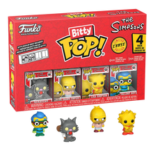 The Simpsons Bitty POP! Vinyl Figure 4-Pack Series 4 2 cm - Funko Mini Figures, Pop! Figures