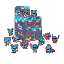 Disney Mystery Mini Figures 5 cm Stitch in Costume Display (12) - Funko Blind Boxes, Mini Figures & Capsule Toys
