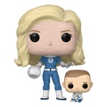 The Fantastic Four: First Steps POP! & Buddy Marvel Vinyl Figure Invisible Woman & Franklin - Funko Pop! Figures