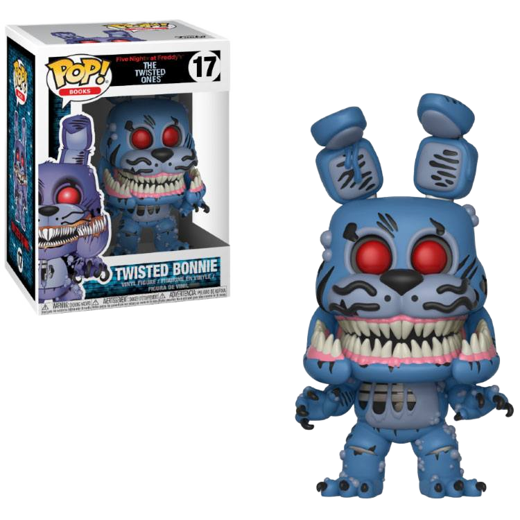 Five Nights at Freddy's The Twisted Ones POP! Books Vinyl Figure Twisted Bonnie - Funko Pop! Figures