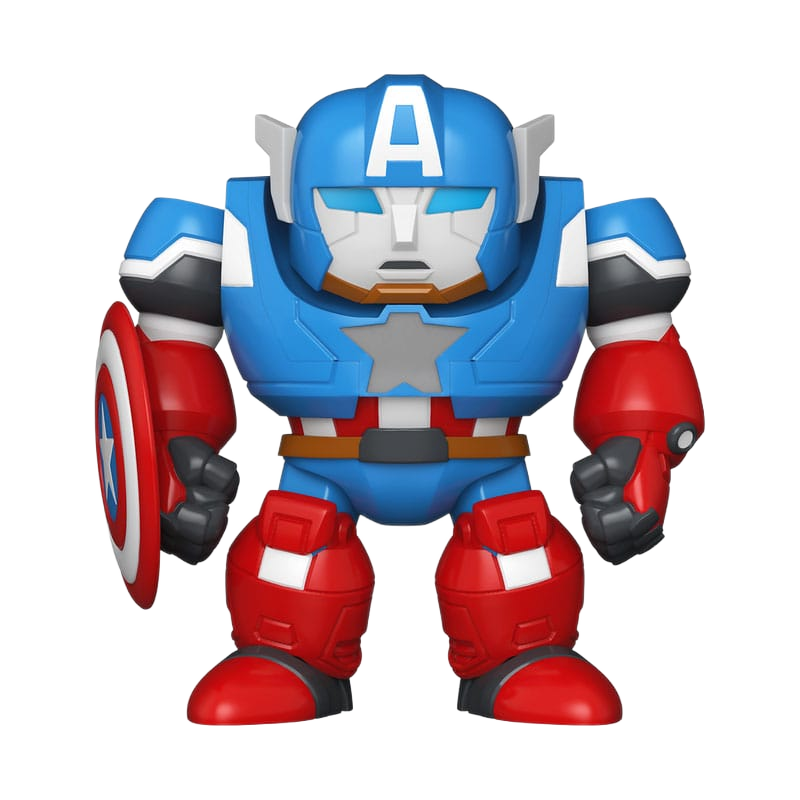 Marvel Bitty POP! Bots Figure WI- CA Mech w/Cap 11,7 cm - Funko Mini Figures, Pop! Figures