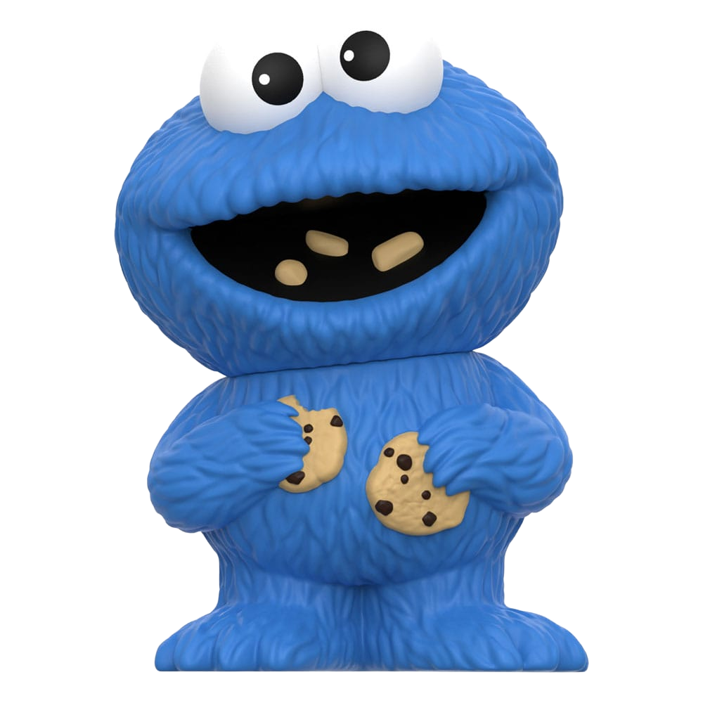 Sesame Street FUN! FUN! Vinyl Action Figure Wave 02 Cookie Monster 13 cm - Super7 Statues