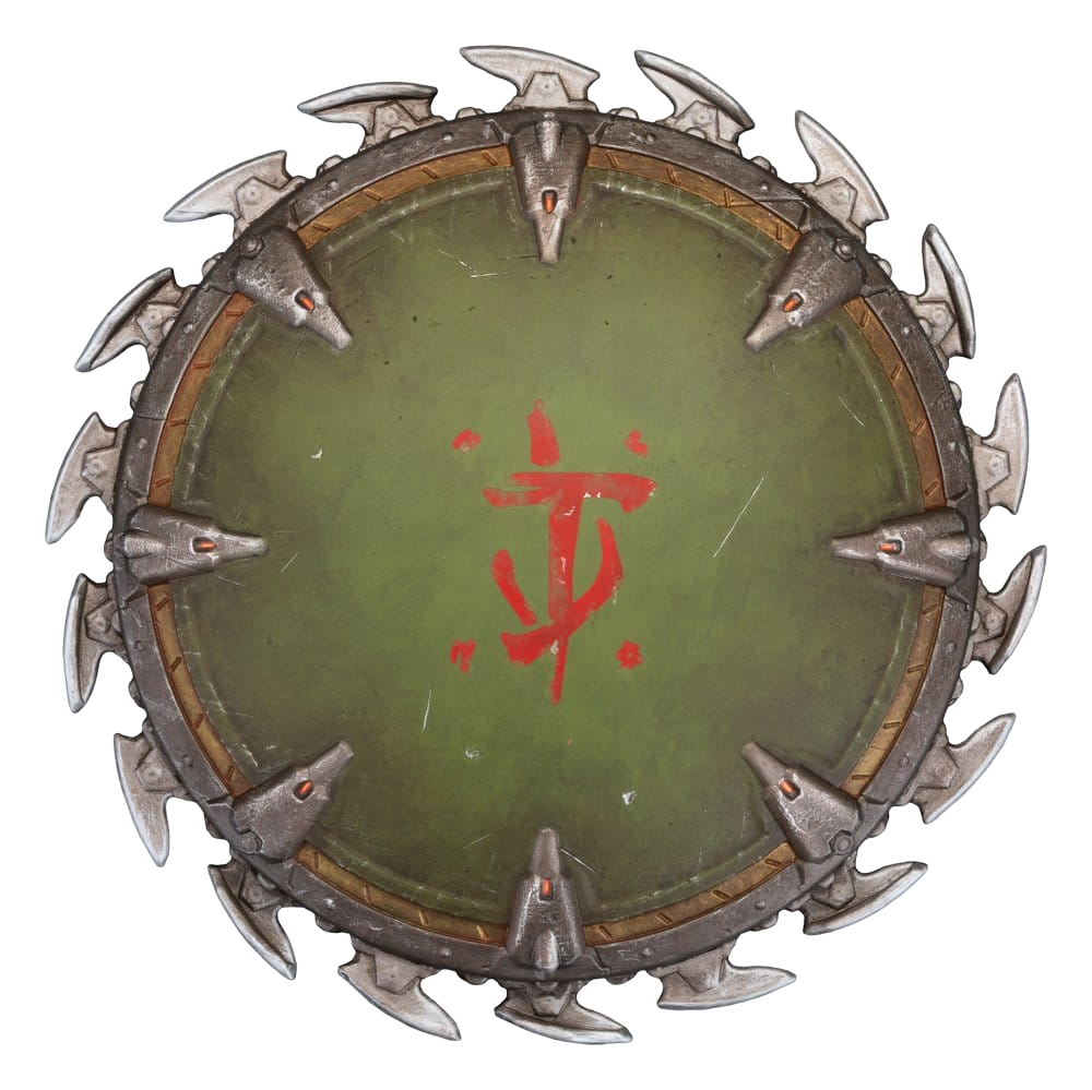 Doom: The Dark Ages Wall Mount Shield Saw 25 x 25 cm - Dark Horse Decoration