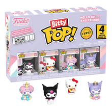 Hello Kitty and Friends Bitty POP! Vinyl Figure 4-Pack Series 3 2 cm - Funko Mini Figures, Pop! Figures