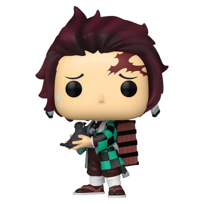 Demon Slayer: Kimetsu no Yaiba POP! Animation Vinyl Figures Tanjiro w/Crow - Funko Pop! Figures