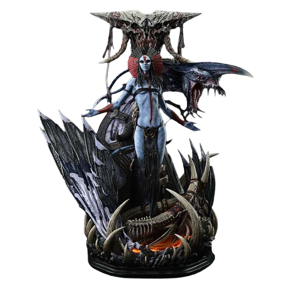 Avatar: Fire and Ash (Film) Real Elite Masterline Series Statue 1/4 Varang & Nightwraith Avatar Legacy Collection 96 cm - Prime 1 Studio Statues & Busts