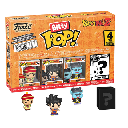 Dragon Ball Bitty POP! Vinyl Figure 4-Pack Series 1 2,5 cm - Funko Mini Figures, Pop! Figures