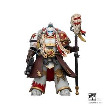 Warhammer 40,000 Action Figure White Scars Stormseer Consulwith Force Staff and Bolt Pistol 12 cm - Joy Toy (CN) Action Figures