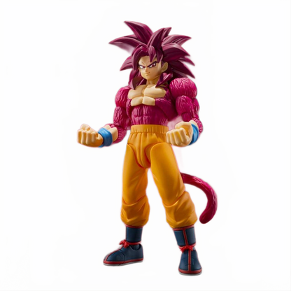 Dragon Ball S.H. Figuarts Action Figure Super Saiyan 4 Son Goku -Daima- 15 cm - Bandai Tamashii Nations Action Figures