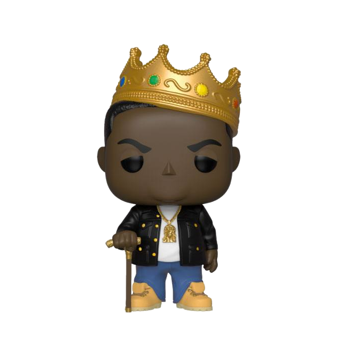 Notorious B.I.G. POP! Rocks Vinyl Figure Notorious B.I.G. with Crown - Funko Pop! Figures