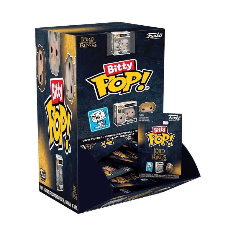 Lord of the Rings Bitty POP! Vinyl Figure Display (32) PDQ 2,5 cm - Funko Mini Figures, Pop! Figures