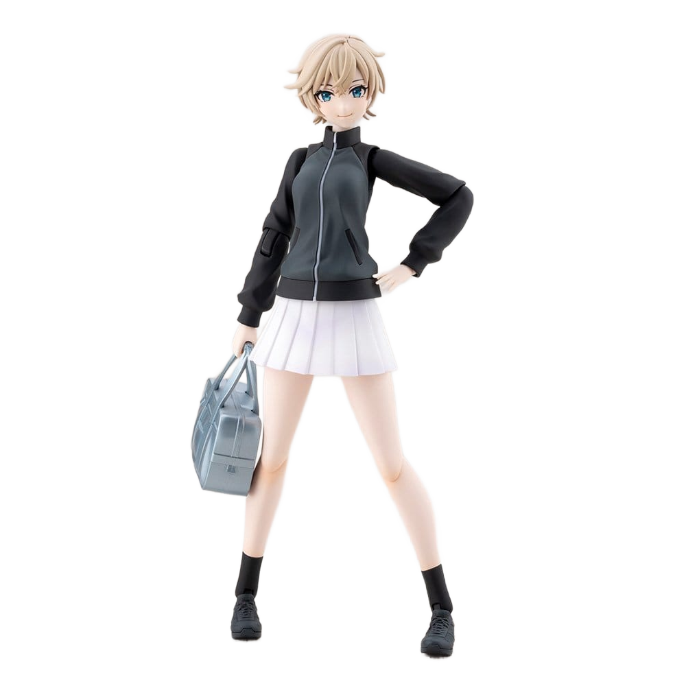 Sousai Shojo Teien Plastic Model Kit 1/10 Rui Saotome Touhou High School Tracksuit Dreaming Style Midnight Onyx 16 cm - Kotobukiya Models & Kits